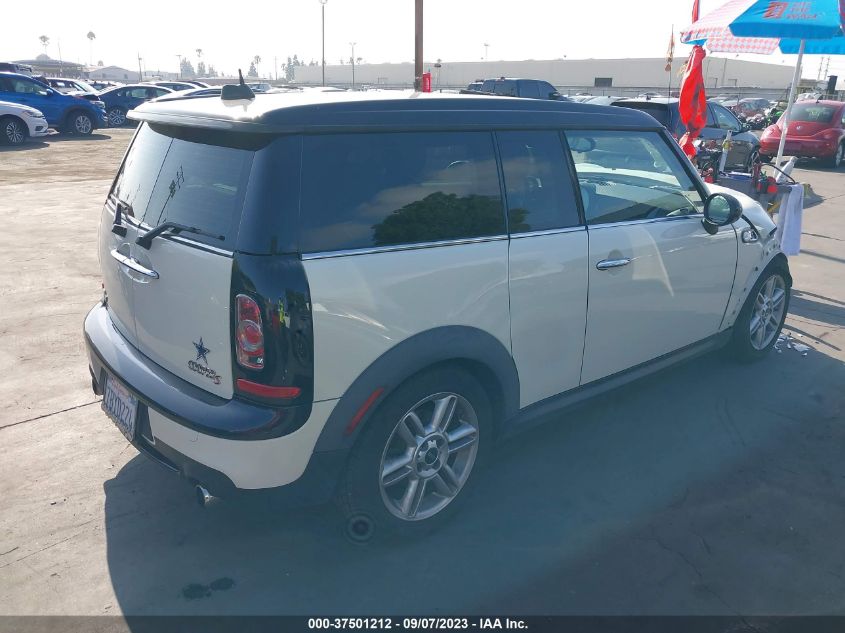 2013 MINI COOPER CLUBMAN S - WMWZG3C52DT576816