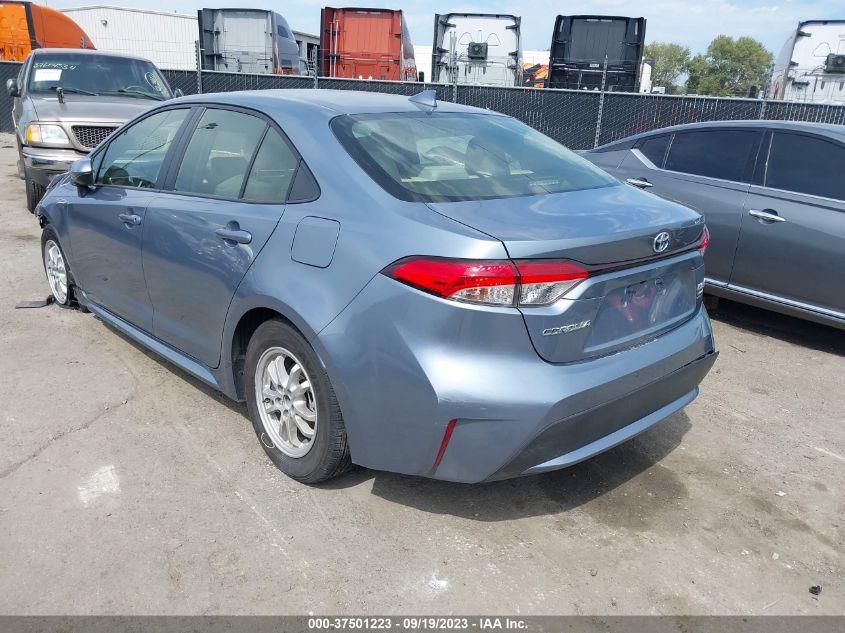 JTDEAMDE8NJ054373 Toyota Corolla HYBRID LE 3