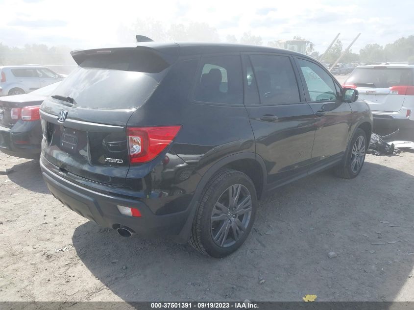 2020 HONDA PASSPORT EX-L - 5FNYF8H5XLB009150