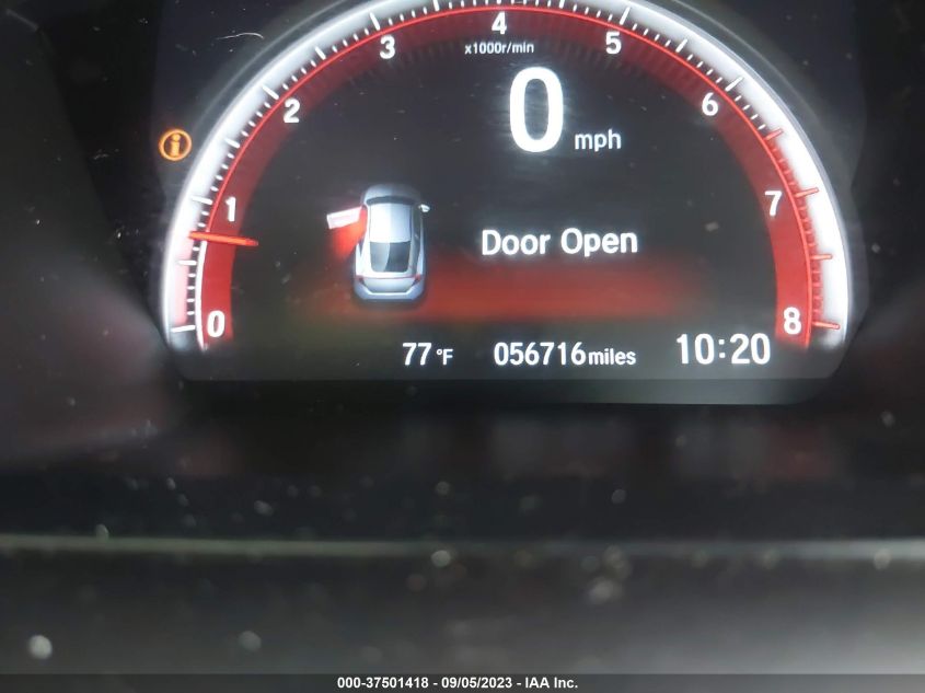 2018 HONDA CIVIC SI COUPE 2HGFC3A50JH755418