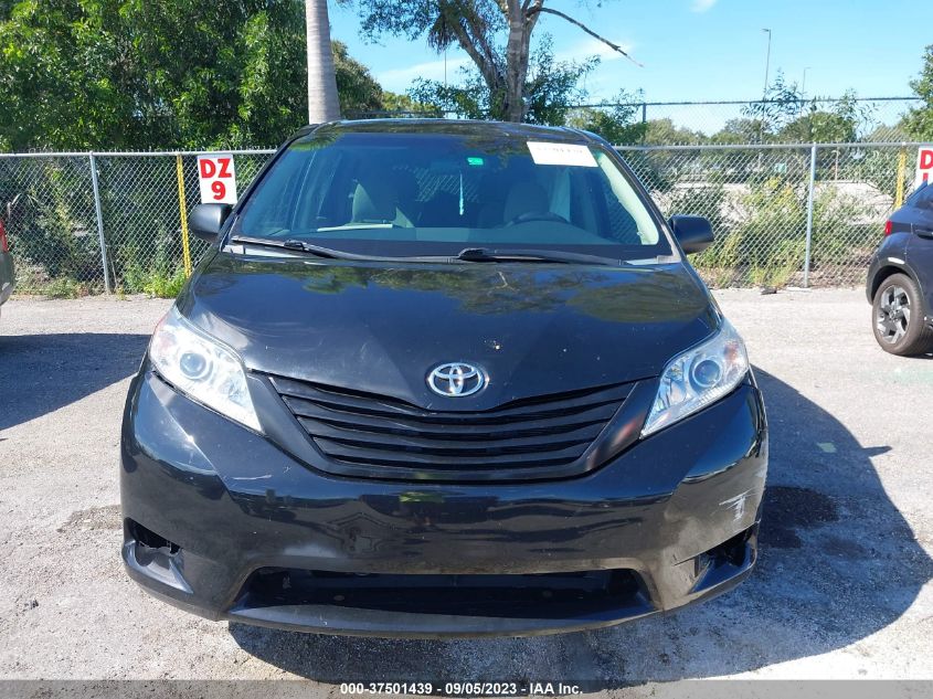 2014 TOYOTA SIENNA L - 5TDZK3DCXES457376