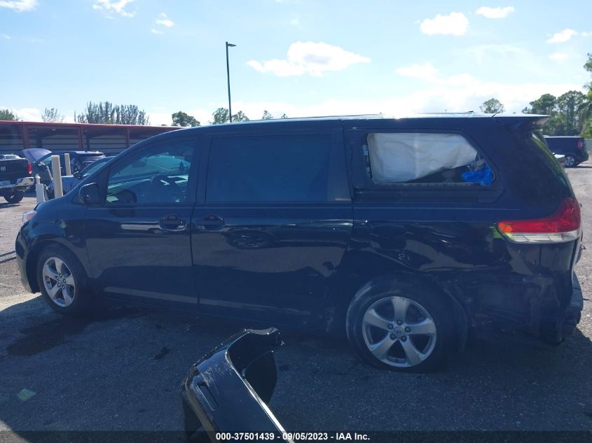 2014 TOYOTA SIENNA L - 5TDZK3DCXES457376