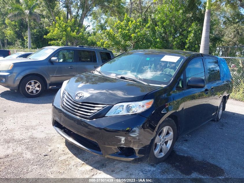 2014 TOYOTA SIENNA L - 5TDZK3DCXES457376