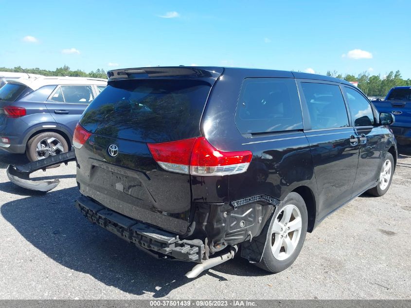2014 TOYOTA SIENNA L - 5TDZK3DCXES457376