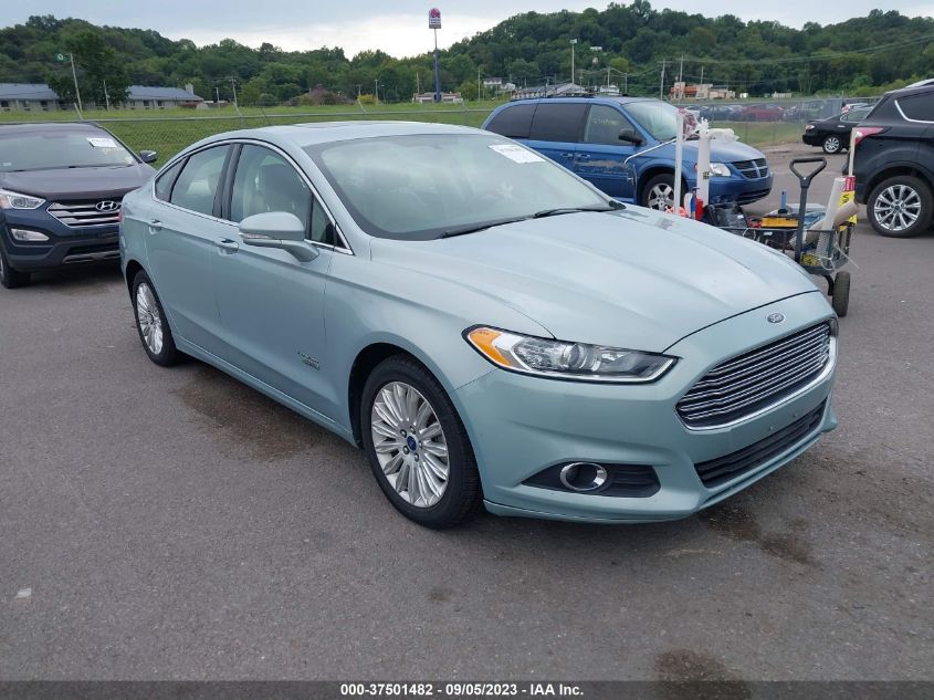 2013 FORD FUSION ENERGI SE LUXURY - 3FA6P0PU2DR332077