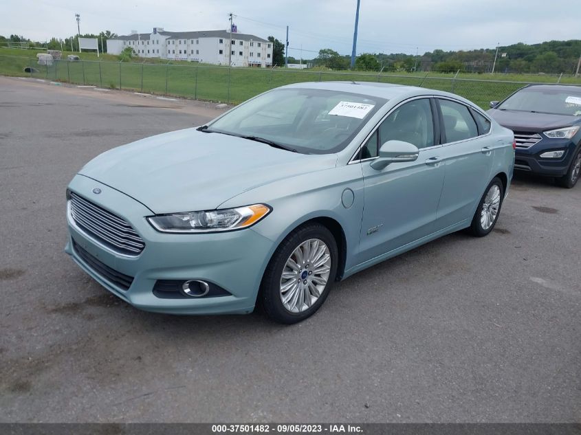 2013 FORD FUSION ENERGI SE LUXURY - 3FA6P0PU2DR332077