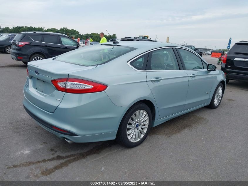 2013 FORD FUSION ENERGI SE LUXURY - 3FA6P0PU2DR332077