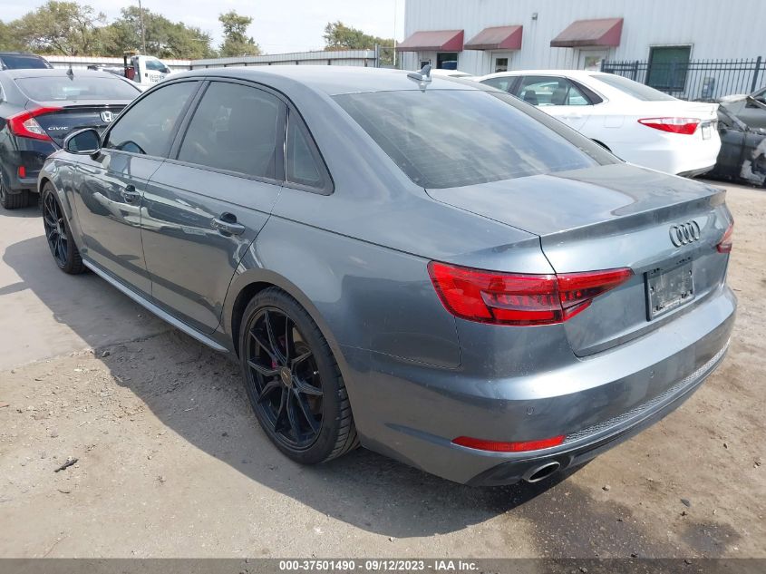 2017 AUDI A4 PREMIUM PLUS - WAUENAF41HN013889