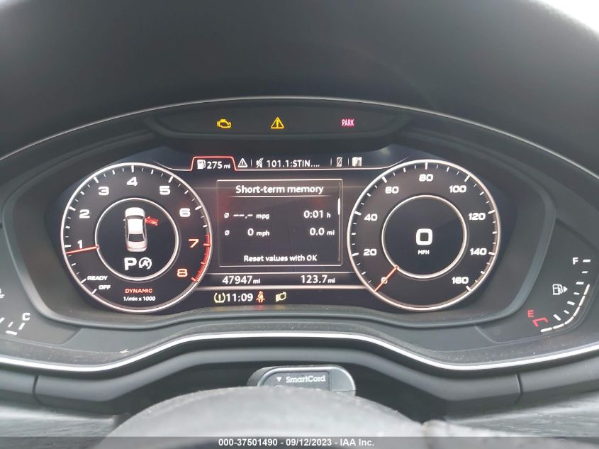 2017 AUDI A4 PREMIUM PLUS - WAUENAF41HN013889