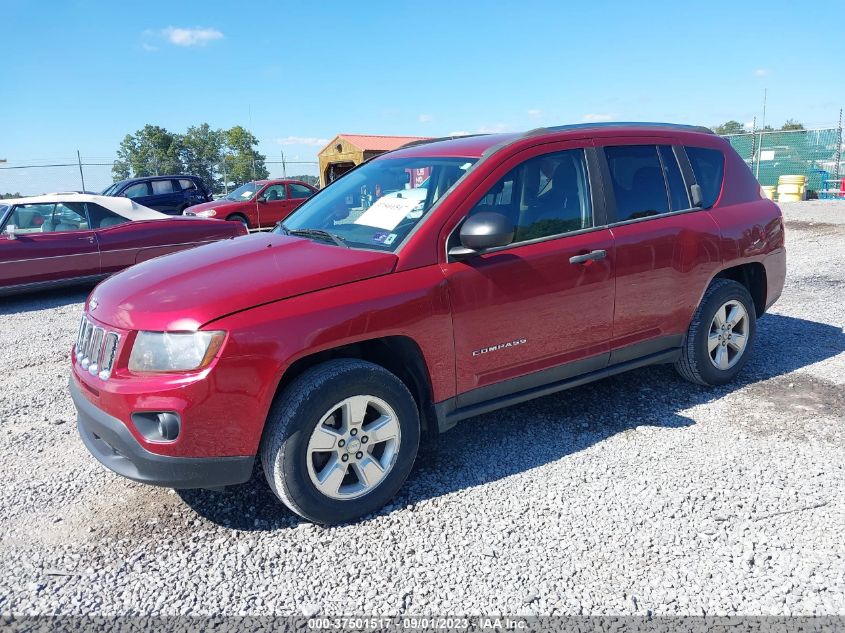 2014 JEEP COMPASS SPORT - 1C4NJCBA1ED777894