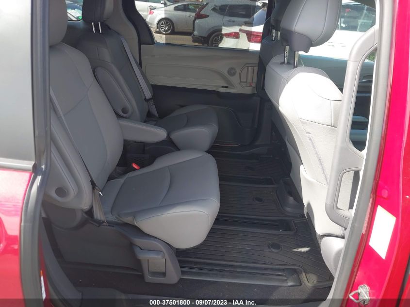 2021 TOYOTA SIENNA XLE - 5TDYSKFC7MS019464