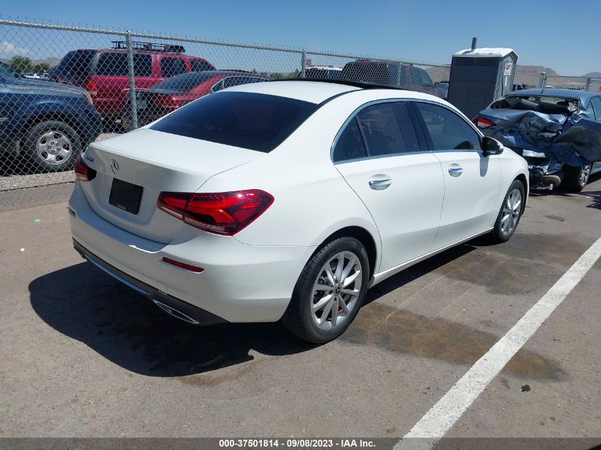 2019 MERCEDES-BENZ A-CLASS A 220 WDD3G4EB1KW024890
