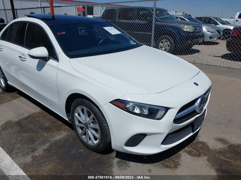 2019 MERCEDES-BENZ A-CLASS A 220 WDD3G4EB1KW024890