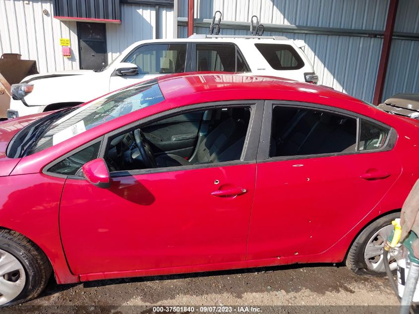 2016 KIA FORTE LX - KNAFK4A67G5614049