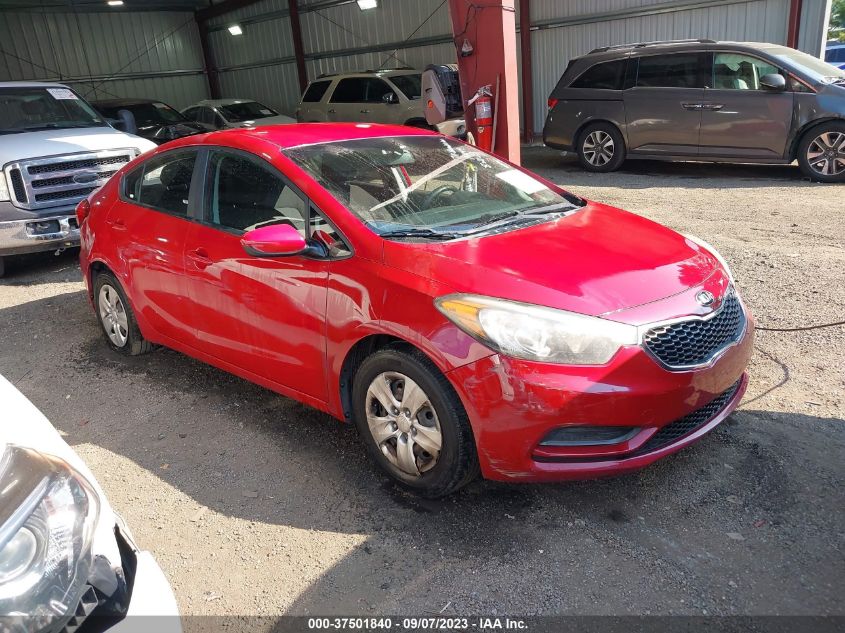 2016 KIA FORTE LX - KNAFK4A67G5614049