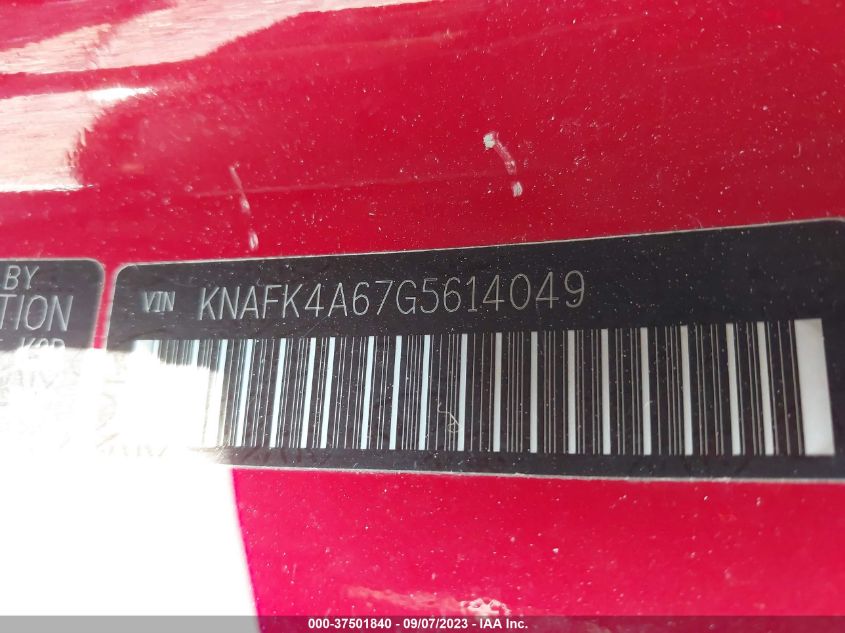 2016 KIA FORTE LX - KNAFK4A67G5614049