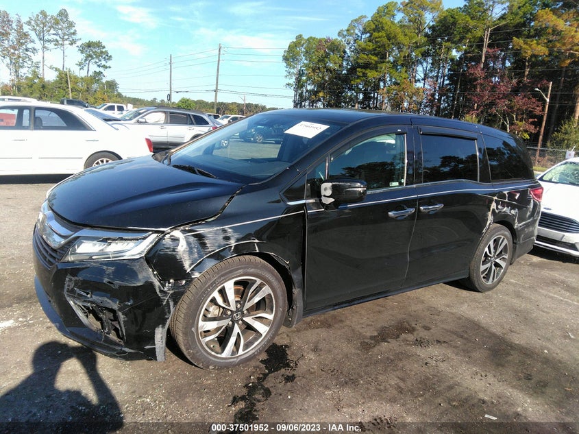 VIN 5FNRL6H94JB108127 2018 HONDA ODYSSEY ELITE