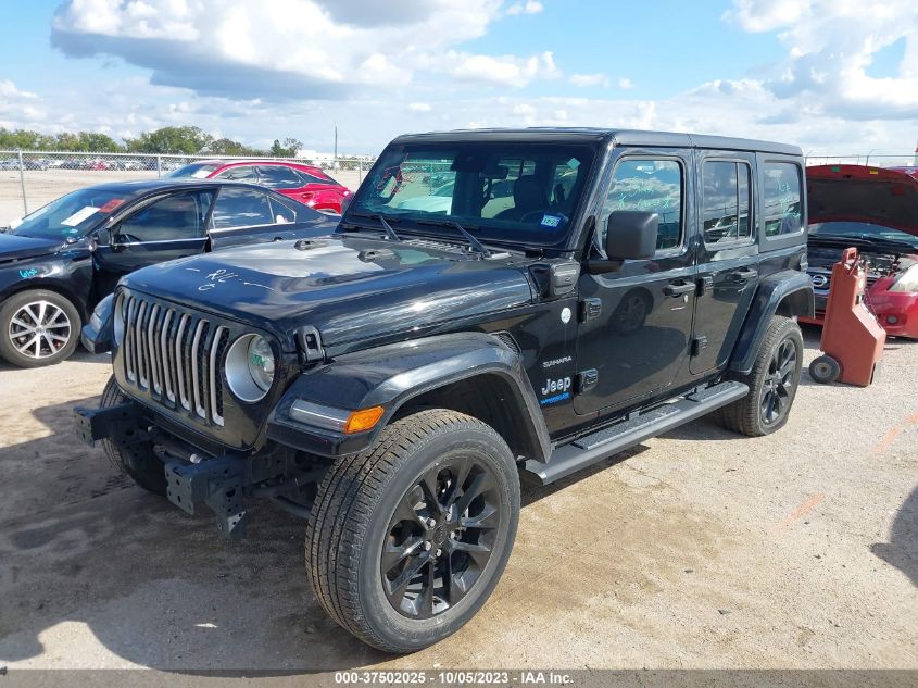 1C4JJXP61MW821616 Jeep Wrangler 4xe UNLIMITED SAHARA 2