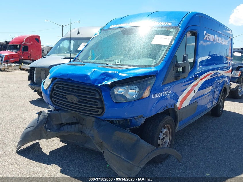 VIN 1FTYR2CM4KKA21752 2019 FORD TRANSIT VAN