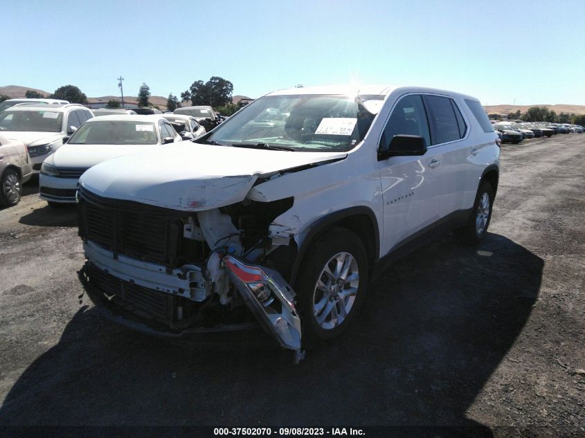 2018 CHEVROLET TRAVERSE LS - 1GNEVLKW7JJ226615