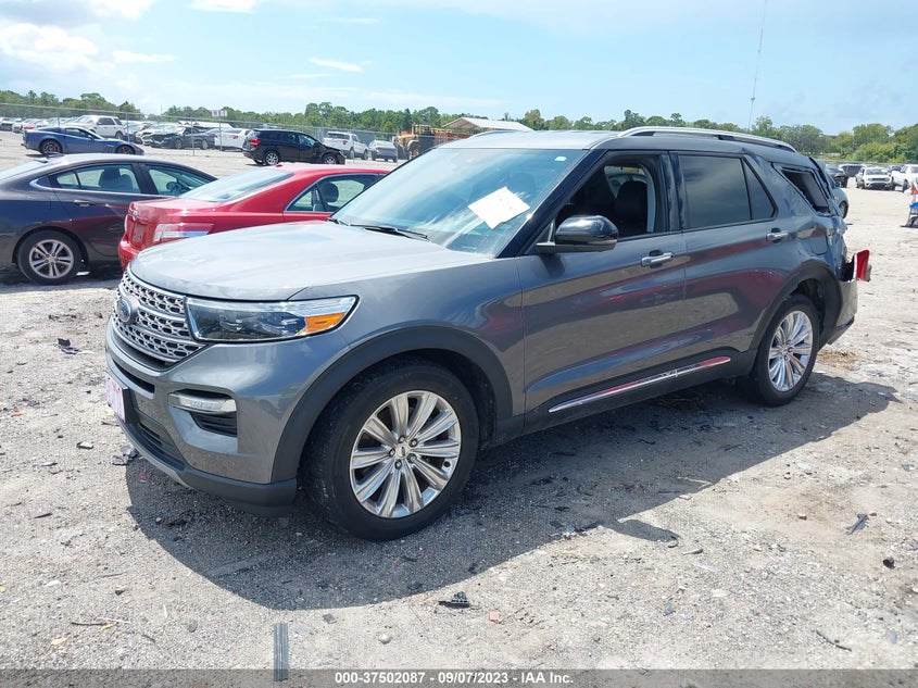 VIN 1FM5K7FW4MNA12239 2021 FORD EXPLORER LIMITED