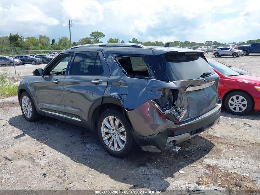 VIN 1FM5K7FW4MNA12239 2021 FORD EXPLORER LIMITED