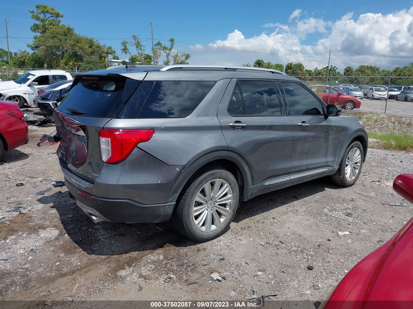 VIN 1FM5K7FW4MNA12239 2021 FORD EXPLORER LIMITED