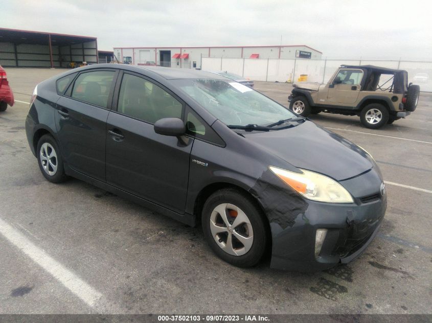 2013 TOYOTA PRIUS ONE/TWO/THREE/FOUR/FIVE - JTDKN3DU6D5625312