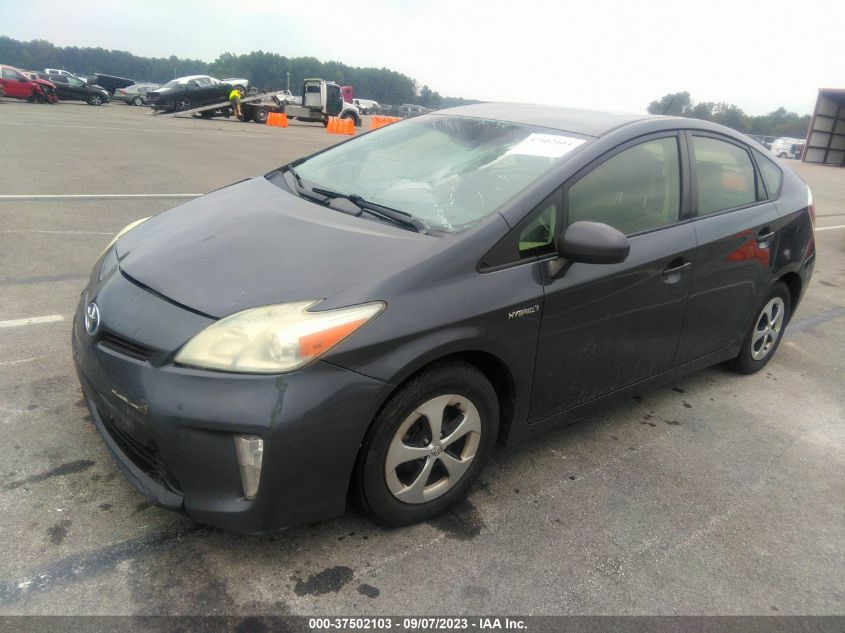 2013 TOYOTA PRIUS ONE/TWO/THREE/FOUR/FIVE - JTDKN3DU6D5625312