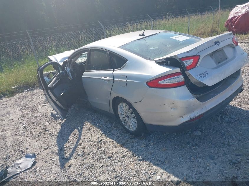 2016 FORD FUSION S HYBRID - 3FA6P0UU0GR292672