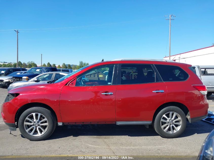 2013 NISSAN PATHFINDER SV - 5N1AR2MN7DC609145