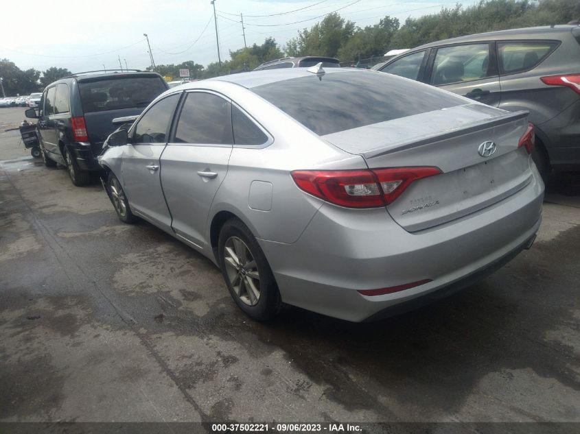 2015 HYUNDAI SONATA 2.4L SE - 5NPE24AF8FH010653