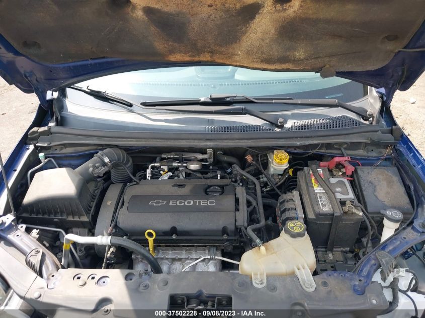 2014 CHEVROLET SONIC LT - 1G1JC5SH2E4224861