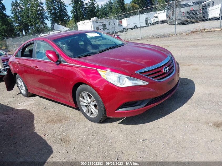 2014 HYUNDAI SONATA GLS - 5NPEB4AC4EH853365