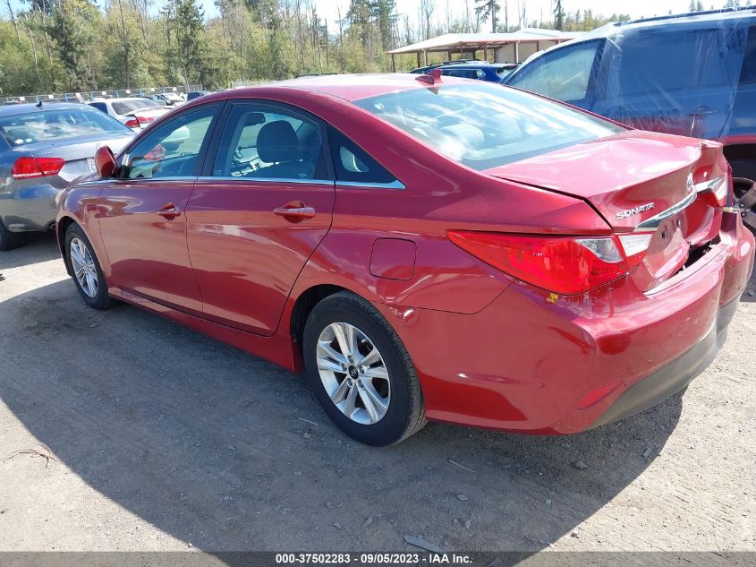 2014 HYUNDAI SONATA GLS - 5NPEB4AC4EH853365