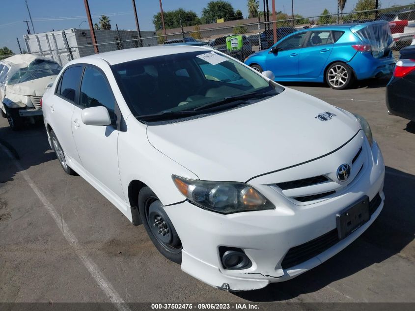 2013 TOYOTA COROLLA L/LE/S - 2T1BU4EE2DC999001