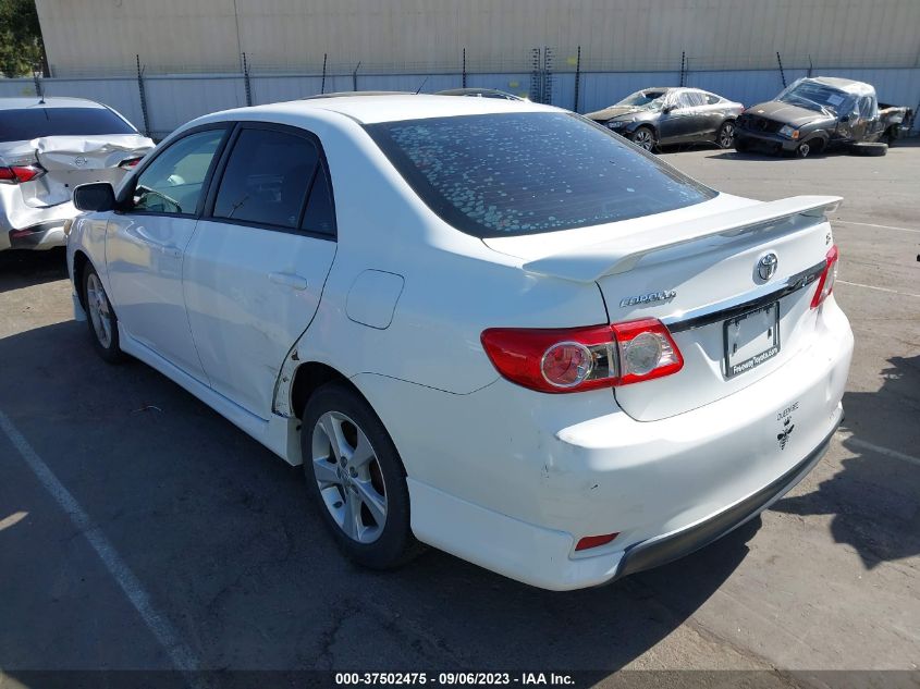 2013 TOYOTA COROLLA L/LE/S - 2T1BU4EE2DC999001