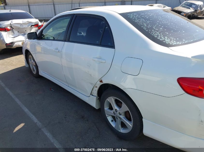 2013 TOYOTA COROLLA L/LE/S - 2T1BU4EE2DC999001