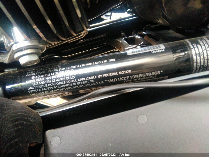 2022 HARLEY-DAVIDSON FLTRK 1HD1KZF13NB639468