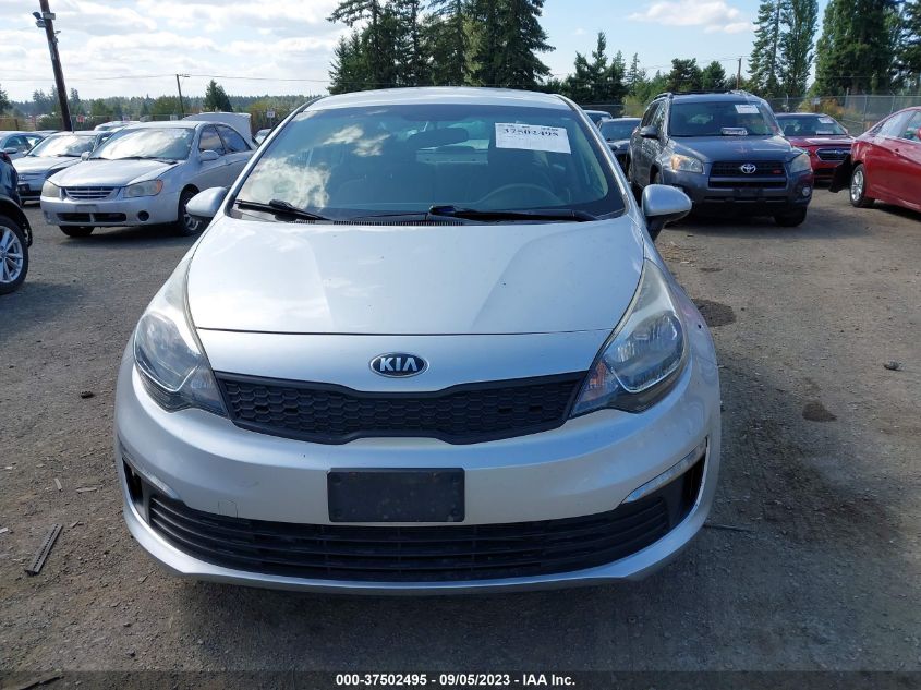 2016 KIA RIO LX - KNADM4A38G6611730