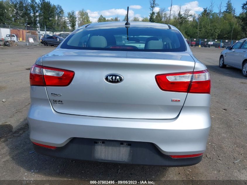 2016 KIA RIO LX - KNADM4A38G6611730