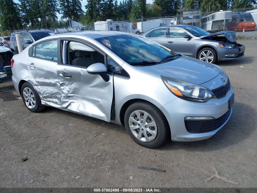 2016 KIA RIO LX - KNADM4A38G6611730