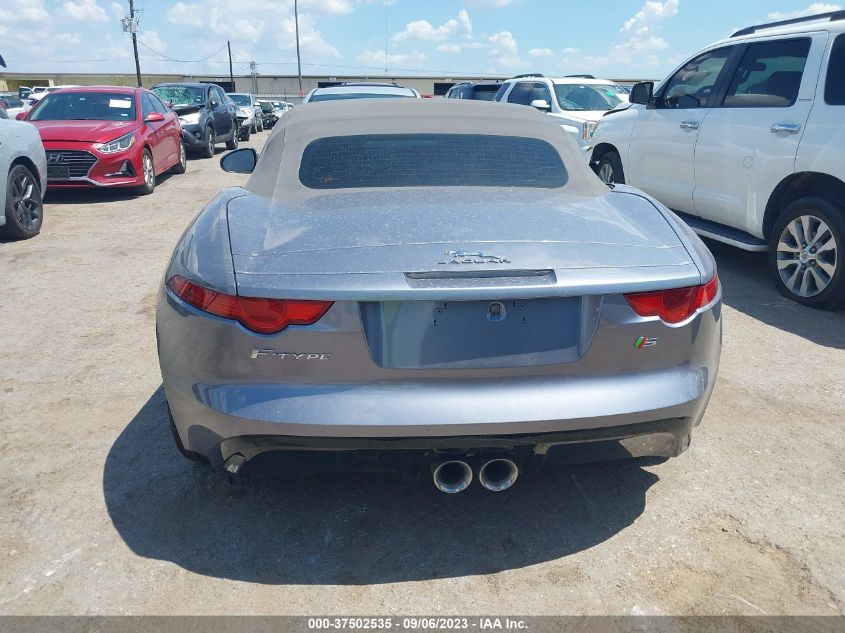 2014 JAGUAR F-TYPE V6 S SAJWA6FC4E8K09232