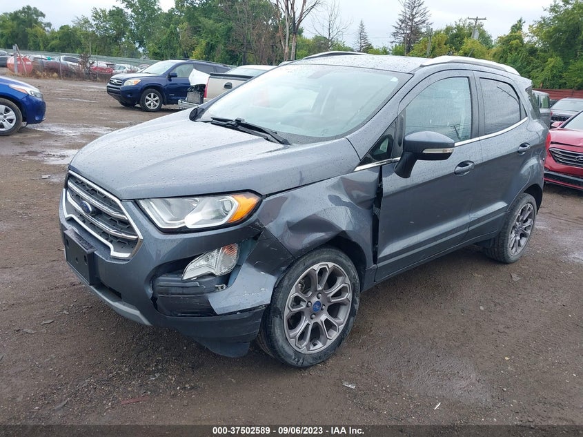 VIN MAJ3P1VE0JC210767 2018 FORD ECOSPORT TITANIUM