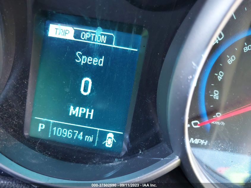 2016 CHEVROLET CRUZE LIMITED LT - 1G1PE5SB6G7199254