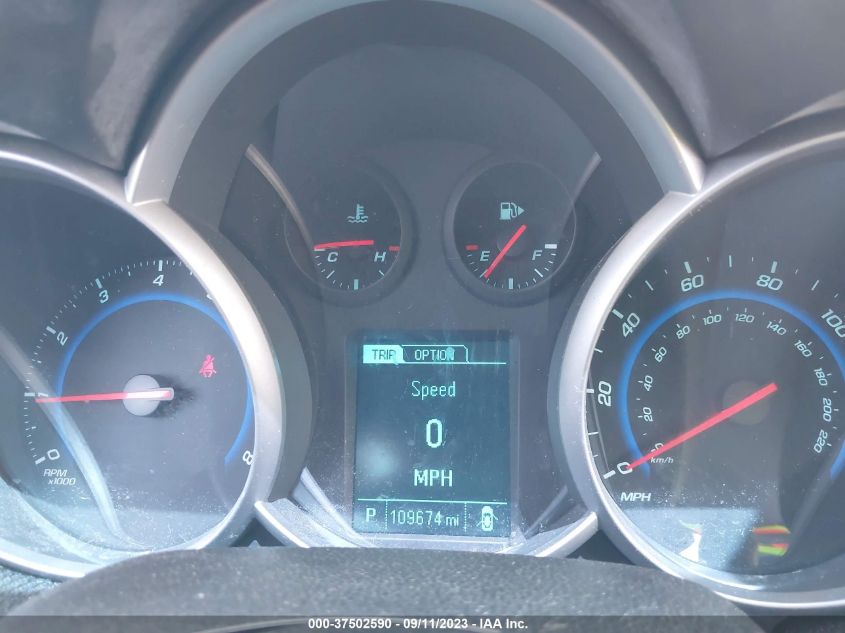 2016 CHEVROLET CRUZE LIMITED LT - 1G1PE5SB6G7199254