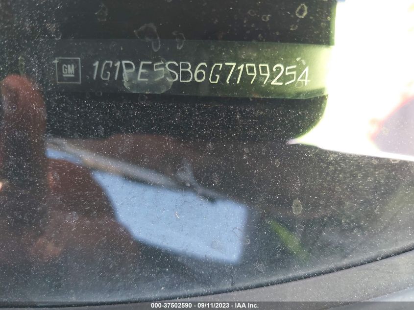 2016 CHEVROLET CRUZE LIMITED LT - 1G1PE5SB6G7199254