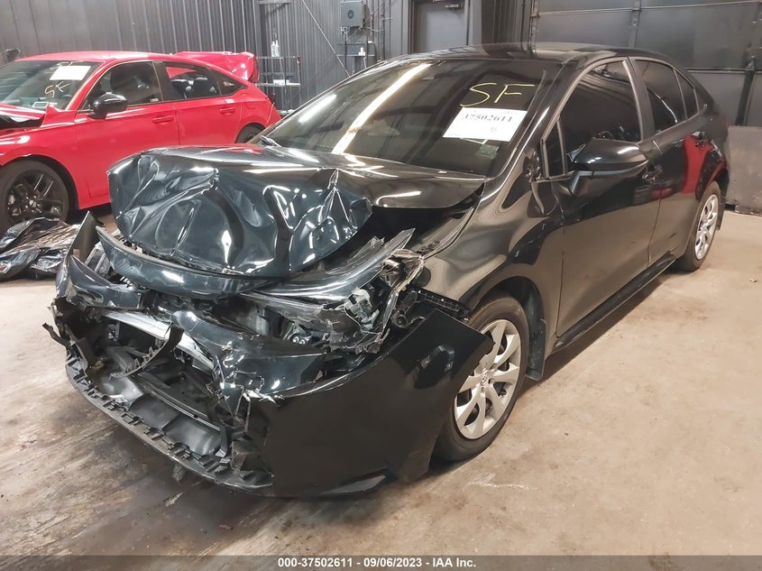 VIN 5YFEPMAE6NP385502 2022 TOYOTA COROLLA LE