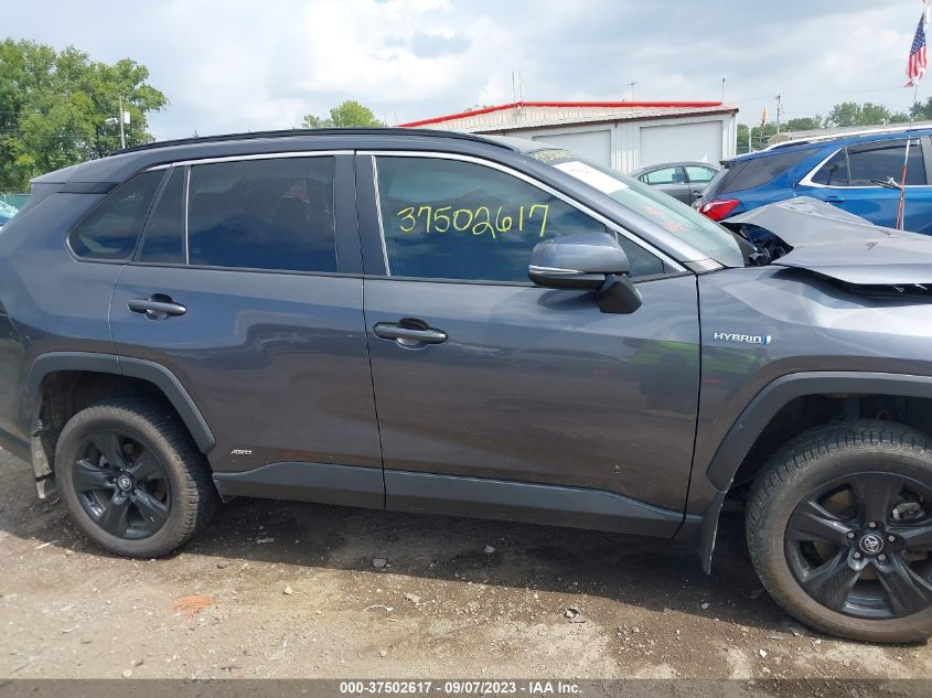 2020 TOYOTA RAV4 HYBRID XLE - 2T3RWRFVXLW091890