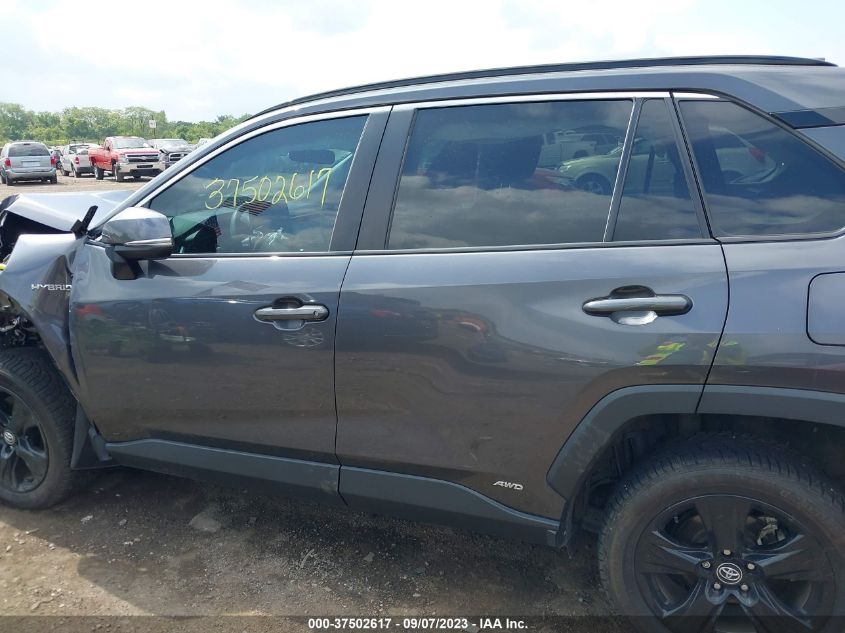 2020 TOYOTA RAV4 HYBRID XLE - 2T3RWRFVXLW091890